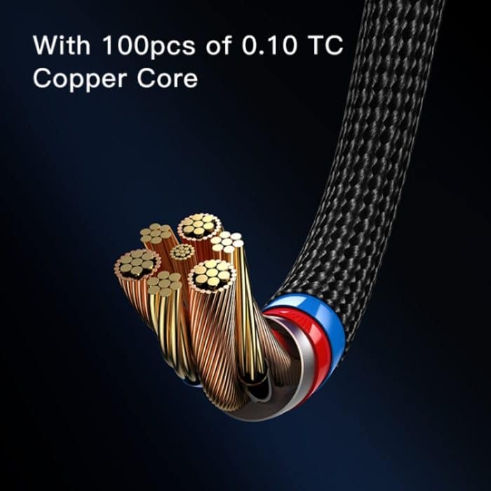 YESIDO CA108 1,2 m 60 W USB-C/Typ-C auf Typ-C OD0,6 Ladedatenkabel – Bild 8