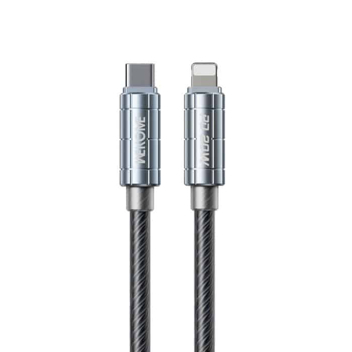 WK WDC-205 PD 20 W USB-C/Typ-C auf 8-poliges Super-Schnelllade-Datenkabel, Länge: 1 m – Bild 1