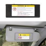 Für Buick / Chevrolet Linkslenker-Auto-Sonnenblende-Make-up-Spiegel 23196443, For Buick (Black), For Buick (Cream), For Buick (Grey), For Buick (Dark Beige), For Buick (Light Beige)