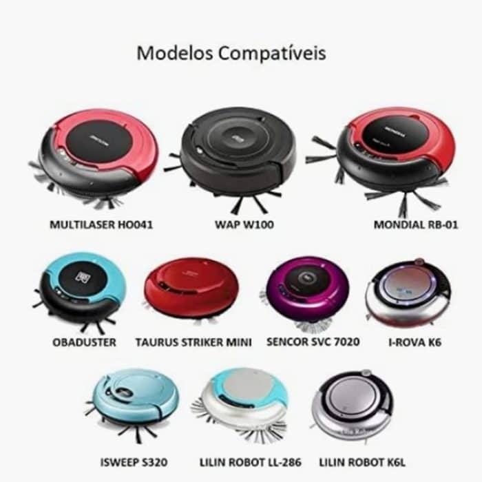 4-in-1-Kehrroboter-Seitenbürsten-Mopp-Filtersatz für ISWEEP S320 – Bild 6