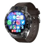 MT27 4G+64G 1,6 Zoll IP67 Wasserdicht 4G Android 8.1 Smart Watch Unterstützung Herzfrequenz/GPS, Silicone Band, Steel Band, Leather Band