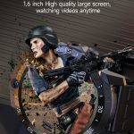 MT27 4G+64G 1,6 Zoll IP67 Wasserdicht 4G Android 8.1 Smart Watch Unterstützung Herzfrequenz/GPS, Silicone Band, Steel Band, Leather Band – Bild 12