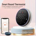 BHT-6001GALW Smart Round Thermostat Wasserheizung LED-Thermostat, With WiFi, Without WiFi – Bild 9