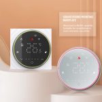 BHT-6001GBLW 95-240V AC 16A Smart Round Thermostat Elektrische Heizung LED Thermostat, With WiFi, Without WiFi – Bild 6