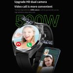 L01 1,43 Zoll IP67 wasserdichte 4G Android 9.0 Smart Watch Unterstützung Gesichtserkennung / GPS, 4G+64G, 4G+128G – Bild 6