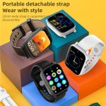 UNIWA X1S 1,9 Zoll IP67 wasserdichte 4G Android 8.1 Dual-Kameras Smartwatch unterstützt Temperaturmessung, 1G+8G, 2G+16G – Bild 13