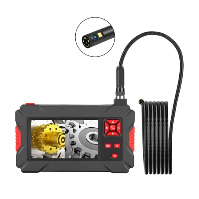 P30 5,5 mm 1080P IP68 Wasserdichtes 4,3-Zoll-Bildschirm-Digitalendoskop mit Doppelkamera, 1m Snake Tube, 3m Snake Tube – Bild 2