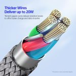 DUZZONA A1 PD 20W Typ-C auf 8-poliges Schnelllade-Datenkabel – Bild 6