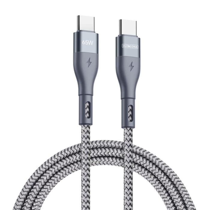 DUZZONA A2 PD 65W USB-C / Typ-C auf Typ-C Schnelllade-Datenkabel – Bild 1