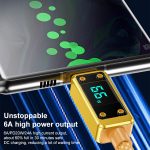 WK WDC-08 PD 20W USB-C/Typ-C auf 8-poliges Digitalanzeige-Datenkabel, Länge: 1 m – Bild 6