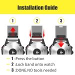 Silikon-Ersatzarmband, For Garmin Epix Pro 42mm, For Garmin Fenix 7S Pro 42mm – Bild 6