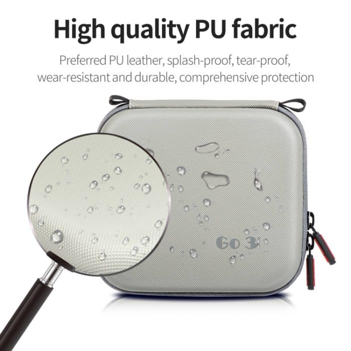 STARTRC Tragbarer PU-Aufbewahrungsbox-Koffer, For Insta360 GO 3 / GO 3S – Bild 4