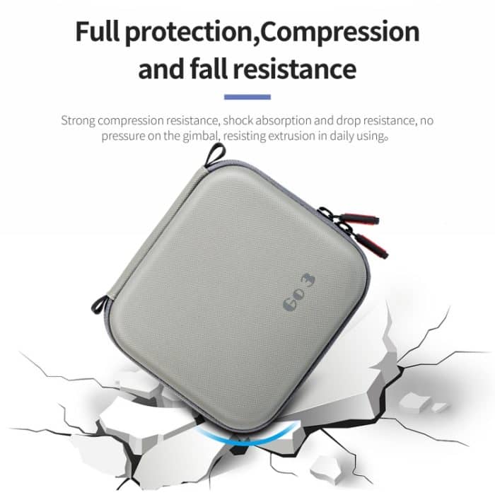 STARTRC Tragbarer PU-Aufbewahrungsbox-Koffer, For Insta360 GO 3 / GO 3S – Bild 6