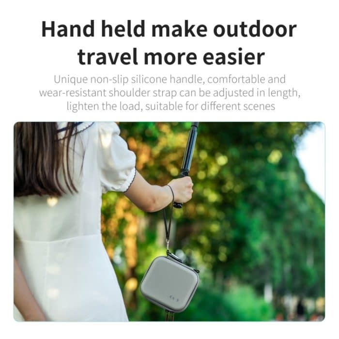 STARTRC Tragbarer PU-Aufbewahrungsbox-Koffer, For Insta360 GO 3 / GO 3S – Bild 7