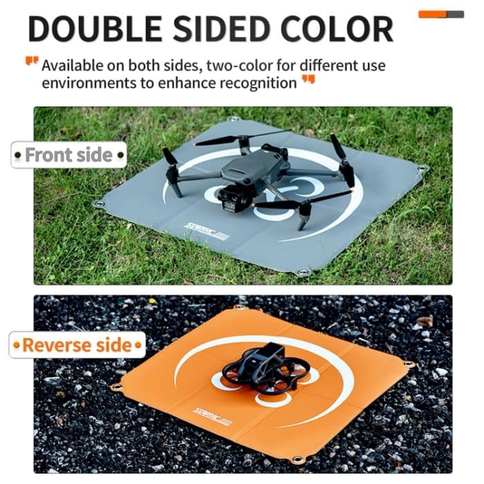 STARTRC Quadratische Drohnen-Parkschürze aus Pappe für DJI Avata / Mini 3 / Mavic 3 Pro, 55cm x 55cm – Bild 3