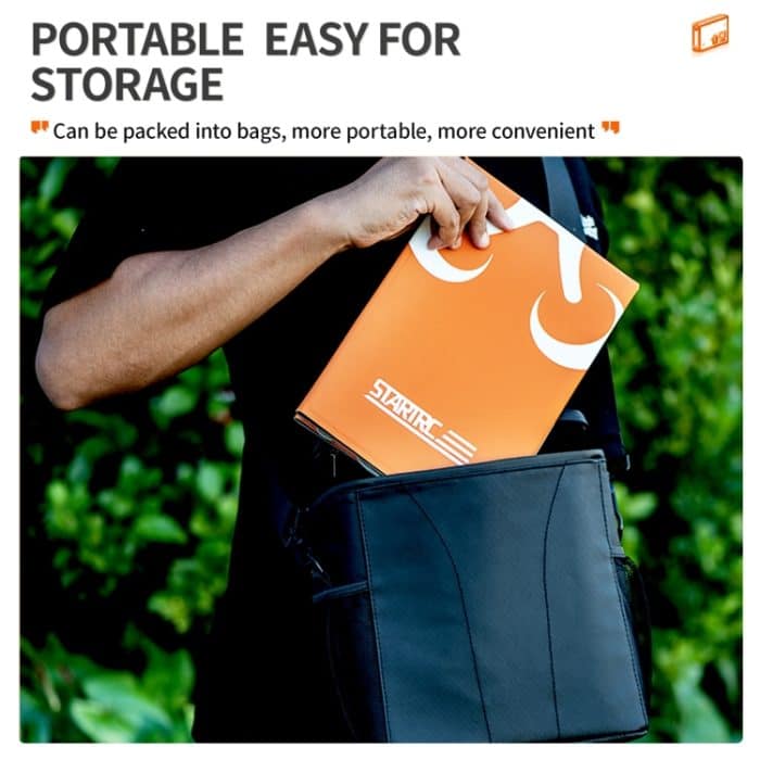 STARTRC Quadratische Drohnen-Parkschürze aus Pappe für DJI Avata / Mini 3 / Mavic 3 Pro, 55cm x 55cm – Bild 4