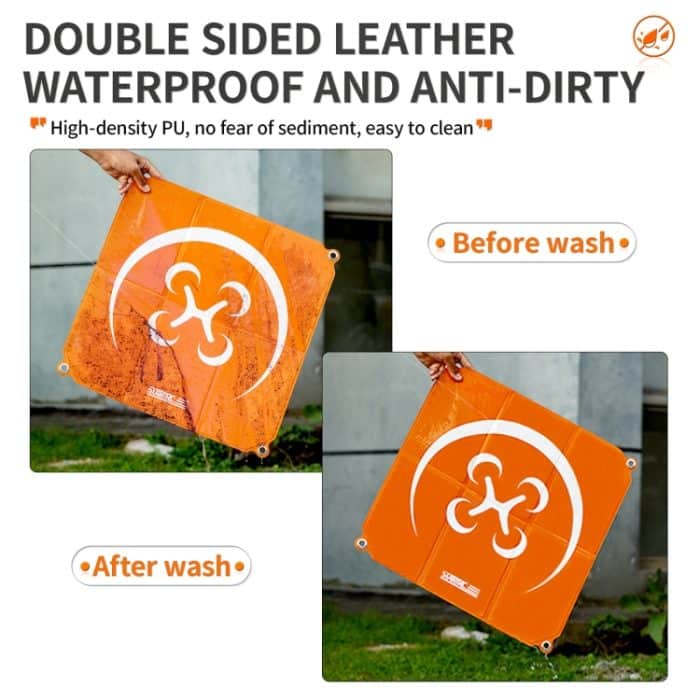 STARTRC Quadratische Drohnen-Parkschürze aus Pappe für DJI Avata / Mini 3 / Mavic 3 Pro, 55cm x 55cm – Bild 6