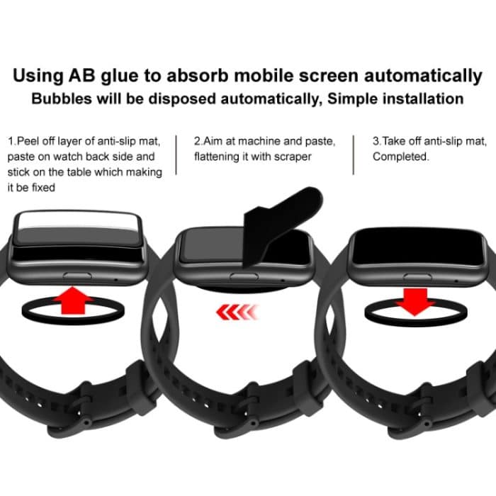 imak Plexiglas HD Uhrenschutzfolie, For Redmi Watch 3 Active – Bild 6