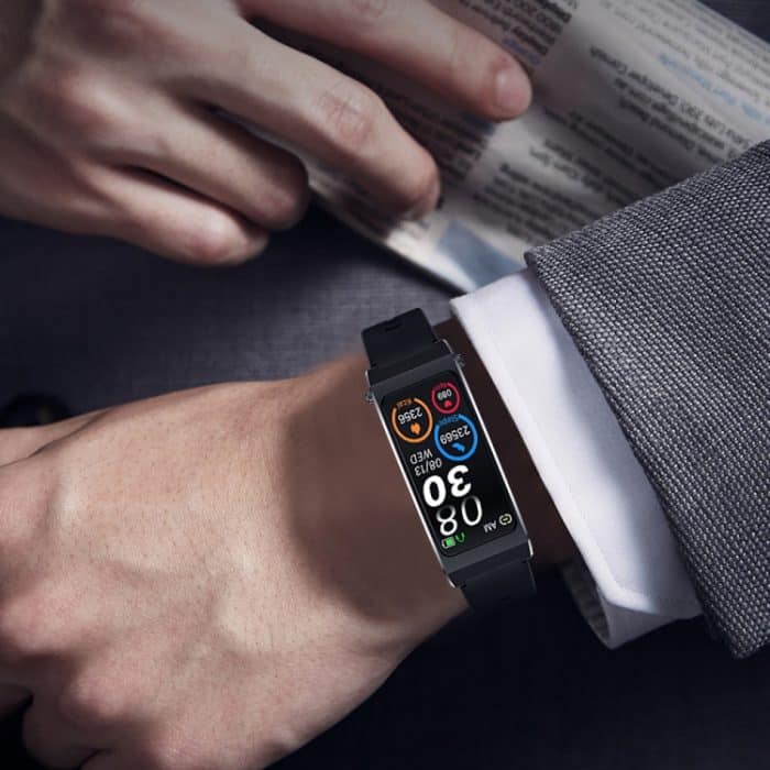 K13S 1,14 Zoll TFT-Bildschirm Silikonarmband Smart Calling Armband unterstützt Schlafmanagement/Blutsauerstoffüberwachung, Silicone Strap – Bild 11