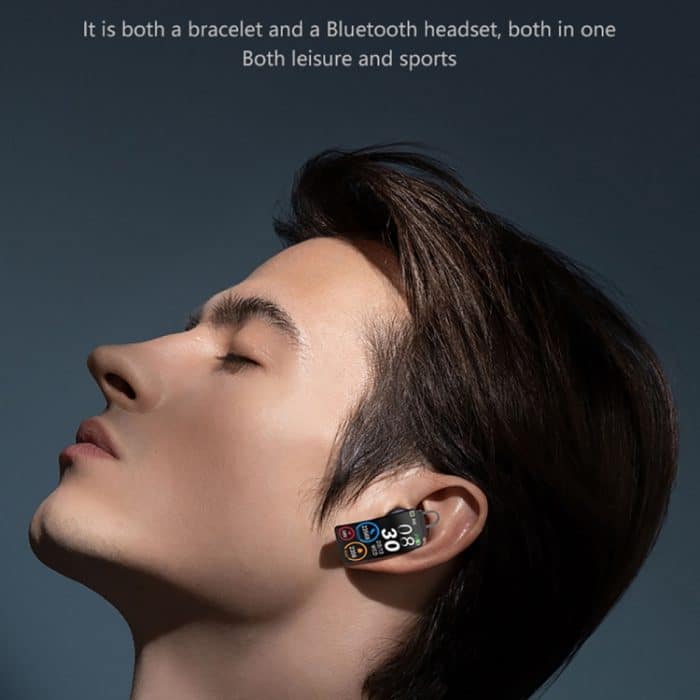 K13S 1,14 Zoll TFT-Bildschirm Silikonarmband Smart Calling Armband unterstützt Schlafmanagement/Blutsauerstoffüberwachung, Silicone Strap – Bild 10