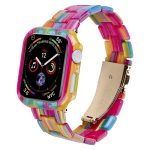 Bedrucktes PC-Uhrenarmbandgehäuse-Set aus Kunstharz, For Apple Watch Ultra 2 / Ultra 49mm, For Apple Watch Series 9 / 8 / 7 45mm, For Apple Watch Series 6/5/4/SE 40mm, For Apple Watch Series 9 / 8 / 7 41mm
