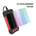 P40 3,9 mm rotes HD-wasserdichtes, tragbares, integriertes Hand-Industrie-Endoskop mit vertikalem Bildschirm, 2m, 5m, 10m – Bild 4