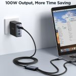 JOYROOM A21 100 W Typ-C auf Dual Typ-C 2-in-1-Ladekabel, Länge: 1,5 m – Bild 6