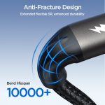 JOYRO0M SA25-AC6 100 W USB-auf-USB-C/Typ-C-Schnelllade-Datenkabel – Bild 4