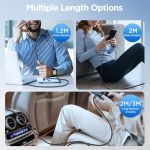 JOYRO0M SA25-AC6 100 W USB-auf-USB-C/Typ-C-Schnelllade-Datenkabel – Bild 7