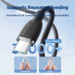 JOYRO0M SA29-AC3 3A USB auf USB-C/Typ-C Flüssigsilikon-Schnellladedatenkabel, Länge: 1,2 m – Bild 7