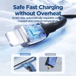 JOYROOM SA29-CL3 30 W USB-C/Typ-C auf 8-poliges Flüssigsilikon-Schnelllade-Datenkabel, Länge: 1,2 m – Bild 4