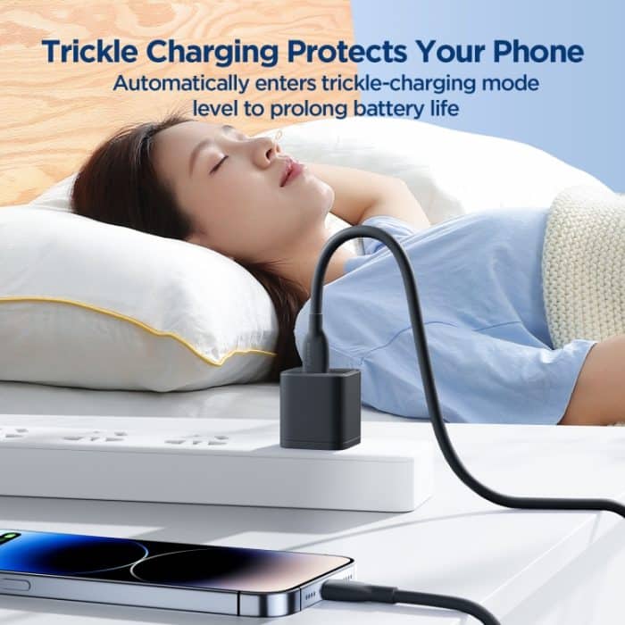 JOYROOM SA29-CL3 30 W USB-C/Typ-C auf 8-poliges Flüssigsilikon-Schnelllade-Datenkabel, Länge: 1,2 m – Bild 7