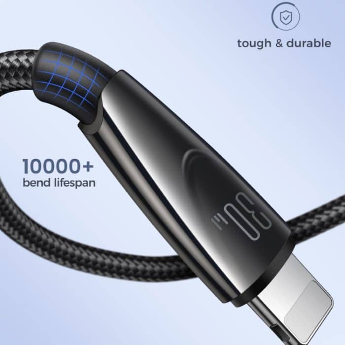 JOYROOM SA31-CL3 30 W USB-C/Typ-C auf 8-poliges Schnelllade-Datenkabel, Länge: 1,2 m – Bild 3