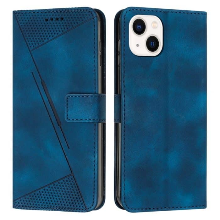 Traumdreieck-Handyhülle aus Leder mit Umhängeband, For iPhone 14 Plus, For iPhone 14, For iPhone 14 Pro, For iPhone 14 Pro Max – Bild 1