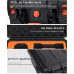 Sunnylife Sicherheits-Tragetasche, großes Fassungsvermögen, wasserdicht, stoßfest, harter Reisekoffer, For DJI Air 3 Standard Version, For DJI Air 3 Multi-battery Flying Version – Bild 8