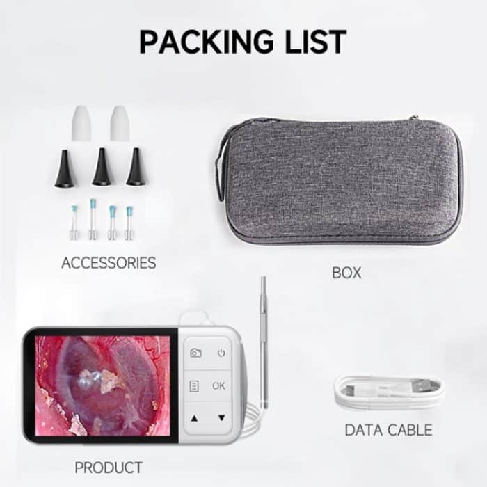 C02 Sichtbare Ohrmuschel mit 4,5-Zoll-Bildschirm – Bild 12