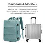 Outdoor-Reisen Schultertasche Laptop-Rucksack mit großer Kapazität, Green, Black, Purple, Khaki, Pink, Dark Green, Army Green – Bild 3