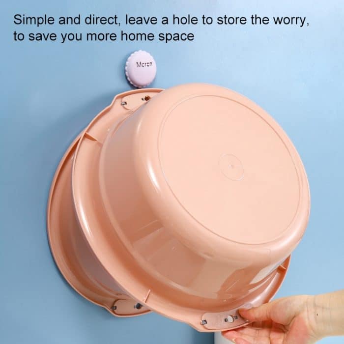 Haushalt hängende verdickte Doppelohr-Anti-Rutsch-Waschbecken zufällige Farbe, Small, Medium, Large – Bild 6