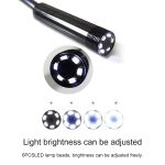 AN97 Wasserdichte Micro-USB-Endoskop-Schlangenrohr-Inspektionskamera für Teile von OTG-Funktions-Android-Handys, mit 6 LEDs, 5.5mm, 8mm – Bild 7