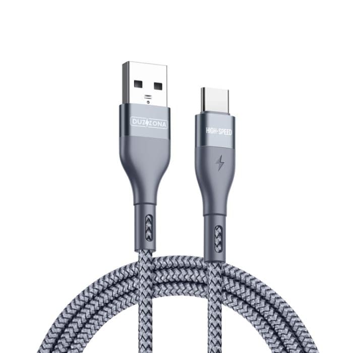 DUZZONA A8 2,4 A USB-auf-USB-C/Typ-C-Ladedatenkabel – Bild 1