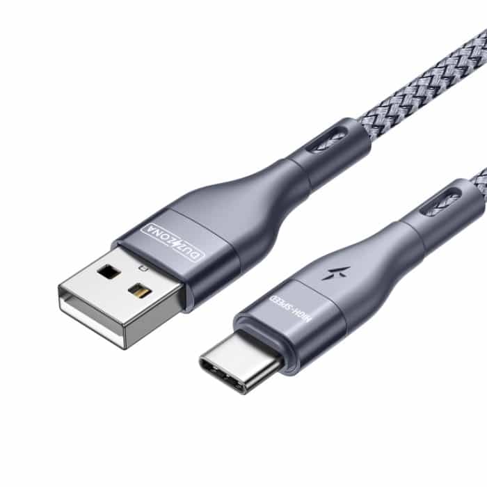 DUZZONA A8 2,4 A USB-auf-USB-C/Typ-C-Ladedatenkabel – Bild 2