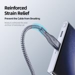 DUZZONA A8 2,4 A USB-auf-USB-C/Typ-C-Ladedatenkabel – Bild 5