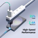 DUZZONA A8 2,4 A USB-auf-USB-C/Typ-C-Ladedatenkabel – Bild 7