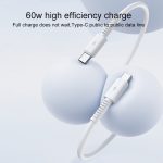 Yesido CA154 PD 60W USB-C/Typ-C auf USB-C/Typ-C Ladedatenkabel, Länge: 1 m – Bild 2