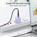 Yesido CA156 PD 60W USB-C/Typ-C auf USB-C/Typ-C Ladedatenkabel, Länge: 1 m – Bild 2