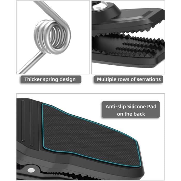 Sunnylife 360-Grad-Rotation, schwenkbarer Rucksack-Clip, magnetische Saugnapf-Kamerahalterung, ZJ666 – Bild 8