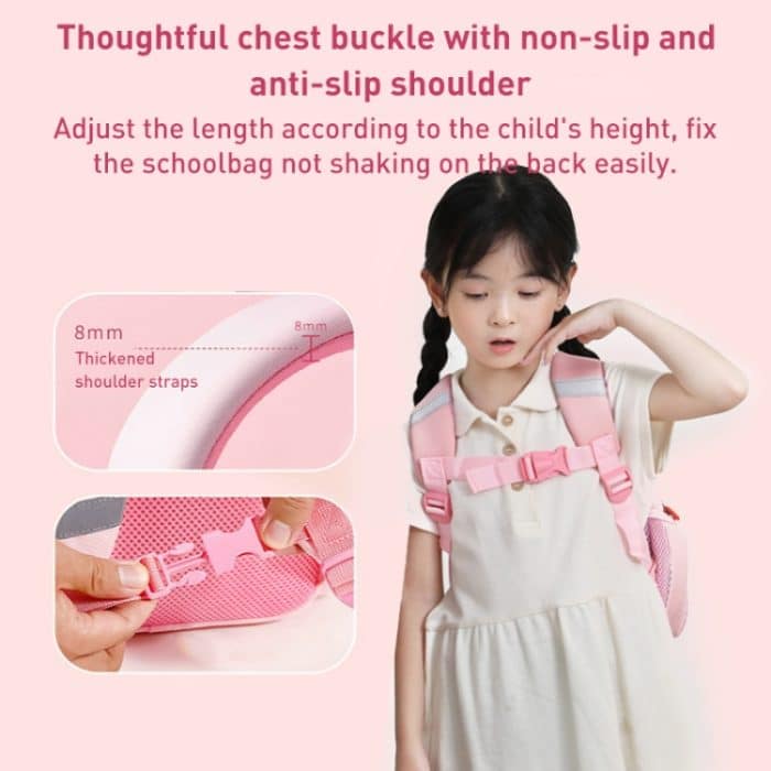 Kinder Cartoon Anti-Lost Großer Schulranzen Rucksack – Bild 2