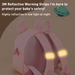 Niedliche Cartoon-Anti-Lost-Kindergarten-Schultasche für Kinder – Bild 4