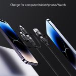 USAMS US-SJ645 U85 1,2 m PD100W 6-in-1-Legierung, multifunktionales Schnellladekabel – Bild 4