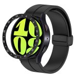 Smartwatch-Zifferblattschutzrahmen mit Zeitskala, For Samsung Galaxy Watch 6 Classic 47mm, For Samsung Galaxy Watch 6 Classic 43mm